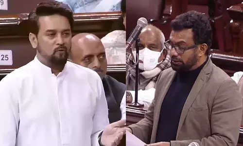 കോഴിക്കോട്ട് ഒരു വിഭാഗം മാധ്യമങ്ങളുമായി കൂടിക്കാഴ്ച; ബ്രിട്ടാസിനോട് മാപ്പുപറഞ്ഞ് കേന്ദ്രമന്ത്രി അനുരാഗ് ഠാക്കൂർ