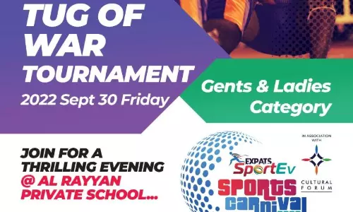 ഖത്തറിൽ വടംവലി ആവേശം;   ടീമുകൾക്ക് ഇപ്പോൾ രജിസ്റ്റർ ചെയ്യാം