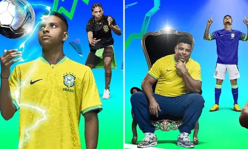 ലോകകപ്പിനൊരുങ്ങി കാനറിപ്പട;  ബ്രസീലിന്റെ ഔദ്യോഗിക ജേഴ്‌സി പുറത്തിറക്കി