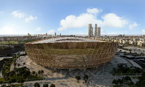 ലോകകപ്പ് ഫുട്‌ബോൾ ഫൈനലിന് വേദിയാകുന്ന ലുസൈൽ സ്റ്റേഡിയത്തിൽ നാളെ പന്തുരുളും