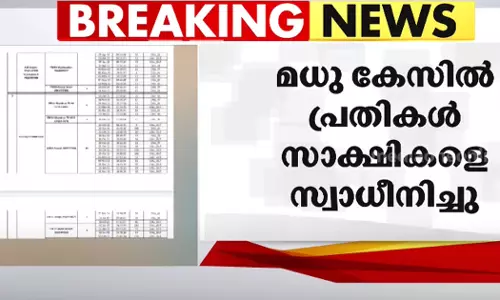 അട്ടപ്പാടി മധു വധക്കേസ്: പ്രതികൾ 13 സാക്ഷികളെ വിളിച്ചതിന്‍റെ തെളിവുകള്‍ പുറത്ത്