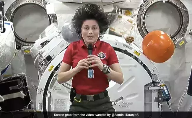 സ്വാതന്ത്ര്യത്തിന്‍റെ 75ാം വാര്‍ഷികം; ഇന്ത്യയ്ക്ക് ബഹിരാകാശത്ത് നിന്നൊരു ആശംസ