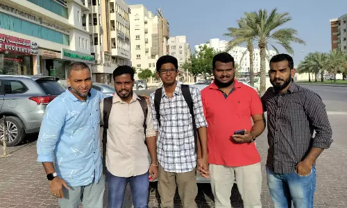 വിസയും ശമ്പളവുമില്ലാതെ കുടുങ്ങിക്കിടന്ന ആലപ്പുഴ സ്വദേശികൾക്ക് താങ്ങായി സോഷ്യൽ ഫോറം ഒമാൻ പ്രവർത്തകര്‍