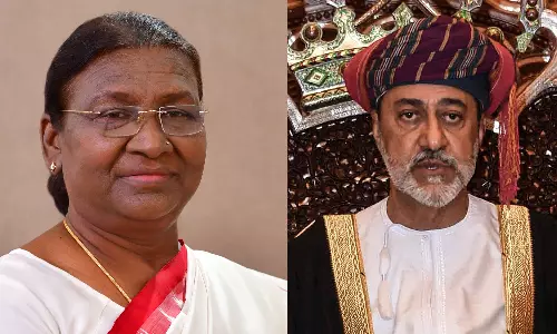 ഇന്ത്യൻ പ്രസിഡന്റിന് സ്വാതന്ത്ര്യ ദിനാശംസകൾ നേർന്ന് ഒമാൻ ഭരണാധികാരി