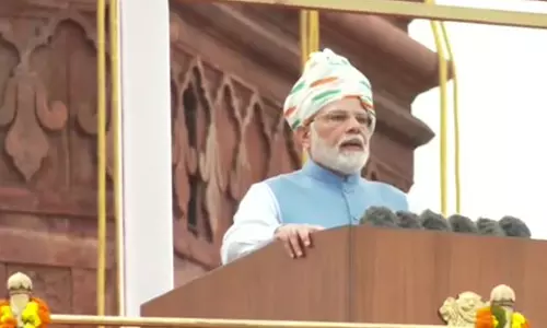 സ്വാതന്ത്ര്യ ദിനാഘോഷ നിറവില്‍ രാജ്യം; പ്രധാനമന്ത്രി ചെങ്കോട്ടയില്‍ ദേശീയ പതാക ഉയര്‍ത്തി