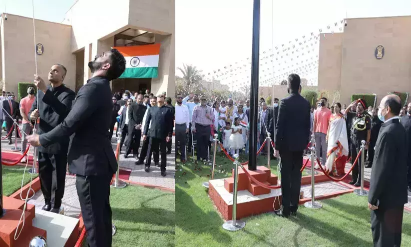 സൗദിയിലും വിപുലമായ സ്വാതന്ത്ര്യദിനാഘോഷം നടത്തി