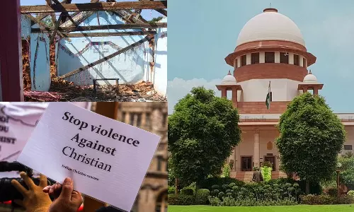 രാജ്യത്ത് ക്രിസ്ത്യാനികളെ ലക്ഷ്യമിട്ടുള്ള ആക്രമണങ്ങൾ ഇല്ലെന്ന് കേന്ദ്രം സുപ്രീംകോടതിയിൽ