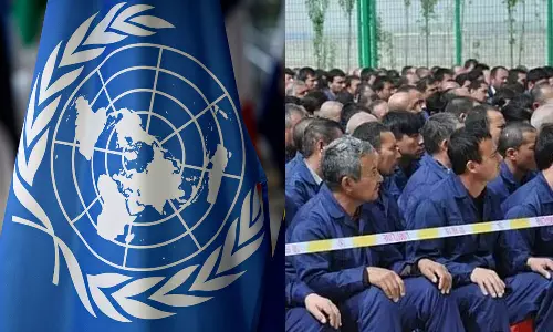 മനുഷ്യത്വത്തിനെതിരായ കൊടുംകൂരത; ഉയ്ഗൂര് മുസ്ലിംകളെ ചൈന അടിമകളാക്കി പണിയെടുപ്പിക്കുന്നതിനെതിരെ യുഎന് മനുഷ്യത്വത്തിനെതിരായ കൊടുംകൂരത; ഉയ്ഗൂര് മുസ്ലിംകളെ ചൈന അടിമകളാക്കി പണിയെടുപ്പിക്കുന്നതിനെതിരെ യുഎന്