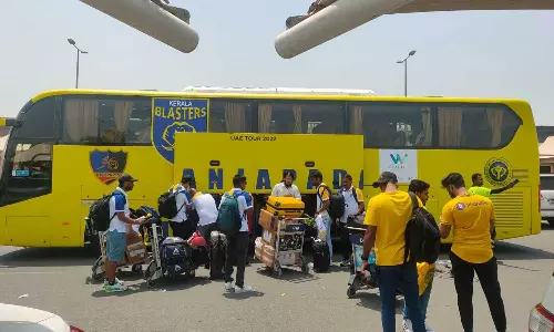 ഇന്ത്യക്ക് ഫിഫയുടെ വിലക്ക്: ബ്ലാസ്റ്റേഴ്സ് - യുഎഇ മാച്ചുകൾ അനിശ്ചിതത്വത്തിൽ ഇന്ത്യക്ക് ഫിഫയുടെ വിലക്ക്: ബ്ലാസ്റ്റേഴ്സ് - യുഎഇ മാച്ചുകൾ അനിശ്ചിതത്വത്തിൽ