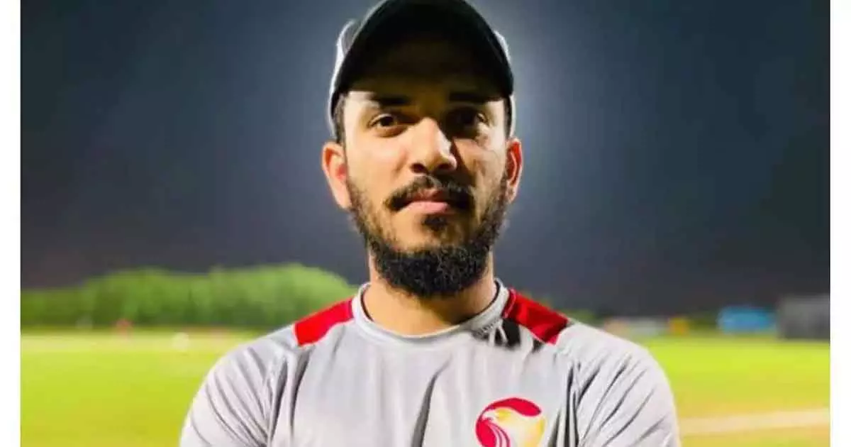 മലയാളി യു.എ.ഇ ദേശീയ ക്രിക്കറ്റ് ടീം ക്യാപ്റ്റൻ