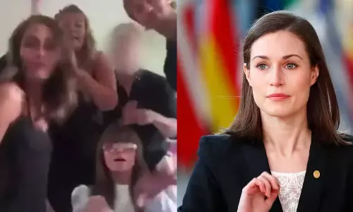 പാർട്ടിയിൽ ആടിപ്പാടി ഫിന്നിഷ് പ്രധാനമന്ത്രി സന്ന മാരിൻ; മയക്കുമരുന്നു പരിശോധന ആവശ്യപ്പെട്ട് പ്രതിപക്ഷം