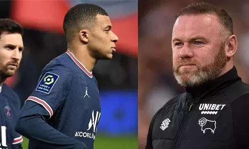 23 വയസ്സുള്ളപ്പോൾ മെസ്സിക്ക് നാല് ബാലന്‍ദ്യോറുകള്‍ ഉണ്ടായിരുന്നുവെന്ന് ആരെങ്കിലും എംബാപ്പെക്ക് പറഞ്ഞ് കൊടുക്കൂ; രൂക്ഷ വിമര്‍ശനവുമായി റൂണി