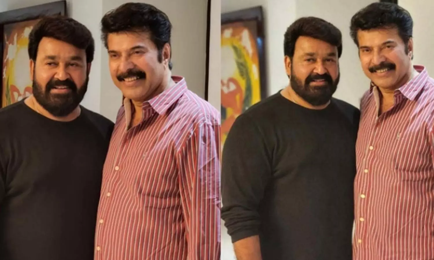 ഇച്ചാക്കയുമൊത്ത് ലാലേട്ടൻ; മോഹൻലാലിന്റെ പുതിയ ഫ്‌ളാറ്റ് സന്ദർശിച്ച് മമ്മൂട്ടി