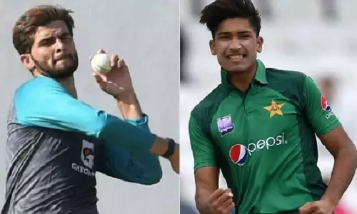 പരിക്കേറ്റ അഫ്രീദിയുടെ പകരക്കാരനായി ഹസ്നൈൻ പരിക്കേറ്റ അഫ്രീദിയുടെ പകരക്കാരനായി ഹസ്നൈൻ