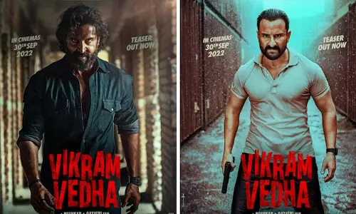 എക് കഹാനി സുനായെ സര്‍; ത്രില്ലടിപ്പിച്ച് വിക്രം വേദ ഹിന്ദി ടീസര്‍