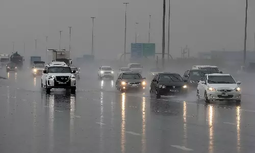 യു.എ.ഇയിൽ സുഹൈൽ നക്ഷത്രം തെളിഞ്ഞതിന്   പിറകെ, അൽഐനിൽ കനത്ത മഴ ലഭിച്ചു