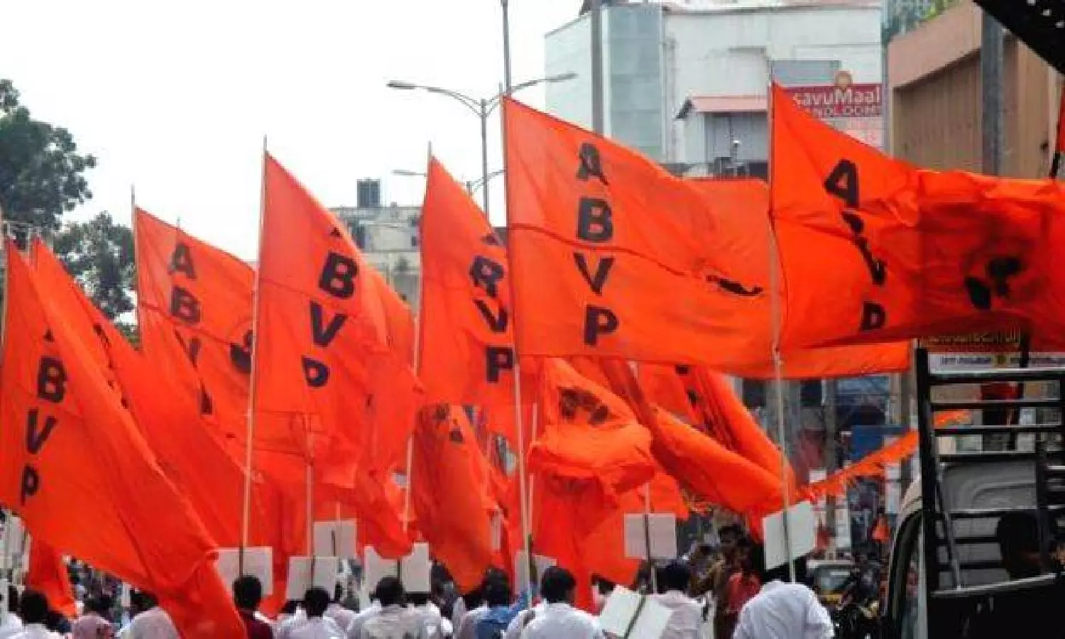 എബിവിപി സംസ്ഥാന കമ്മിറ്റി ഓഫീസിന് നേരെ ആക്രമണം