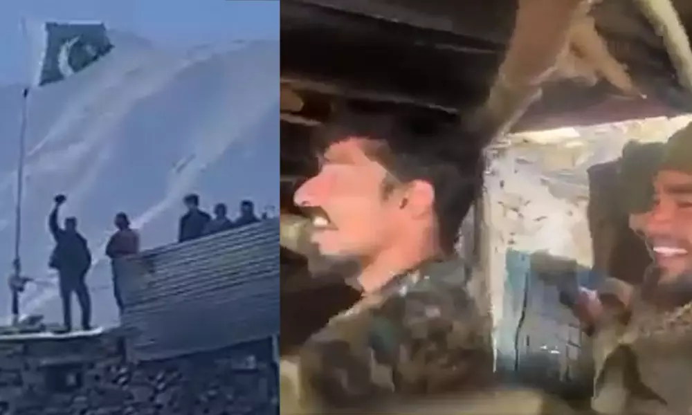 സ്നേഹാഘോഷങ്ങള്‍ക്ക് അതിര്‍ത്തിയില്ല; സിദ്ദു മൂസേവാലയുടെ ഗാനത്തിന് ചുവടുവെച്ച് കൈവീശി ചിരിച്ച് ഇന്ത്യ-പാക്ക് സൈനികര്‍