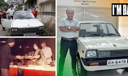 ആദ്യത്തെ മാരുതി 800 തങ്ങളുടെ ആസ്ഥാനത്ത് ചില്ലിട്ട് വച്ച് മാരുതി സുസുക്കി