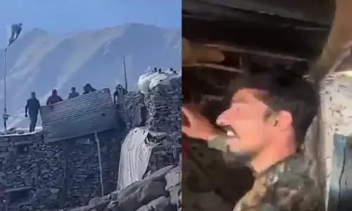 നിയന്ത്രണരേഖയിൽ സിദ്ദു മൂസെവാലയുടെ ഗാനത്തിന് ചുവടുവച്ച് ഇന്ത്യാ-പാക് സൈനികർ; കണ്ണുനിറഞ്ഞ് സോഷ്യൽ മീഡിയ