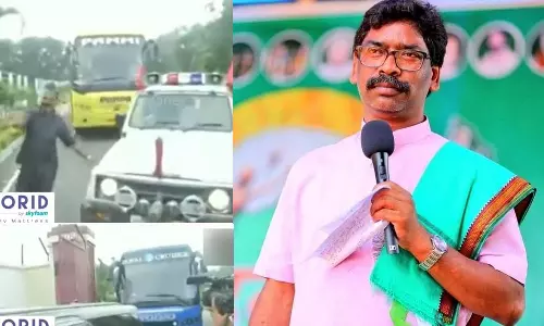 ജാർഖണ്ഡിൽ എം.എൽ.എമാരെ റിസോർട്ടിലേക്ക് മാറ്റി ഹേമന്ത് സോറൻ