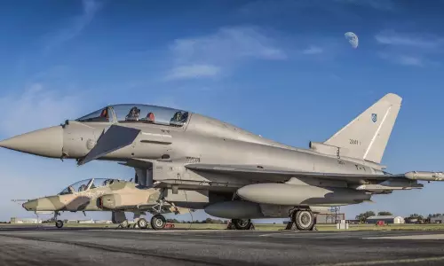 ഖത്തറിന്റെ ആകാശ കരുത്തായി ടൈഫൂൺ ഫൈറ്റർ വിമാനങ്ങൾ; ആദ്യബാച്ചെത്തി