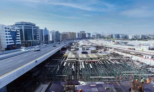 ദുബൈയിലെ വമ്പൻ റോഡ് വികസന പദ്ധതി; ഫാൽക്കൻ ഇന്റർചേഞ്ച് 55% പൂർത്തിയായി