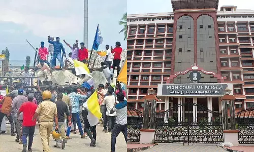 പദ്ധതി തടസ്സപ്പെടുത്താതെ പ്രതിഷേധമാകാം;വിഴിഞ്ഞം സമരത്തിൽ ഹൈക്കോടതി