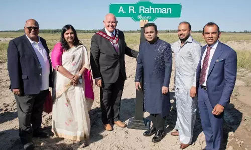 റഹ്മാന്റെ പേരിൽ ഇനി കാനഡയിലൊരു സ്ട്രീറ്റ്; നന്ദി പറഞ്ഞ് എ.ആര്‍