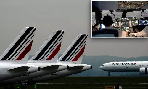 കോളറിൽ പിടിച്ചുവലിച്ചു, മുഖത്തടിച്ചു; ആകാശത്ത് പൈലറ്റുമാരുടെ തല്ലുമാല-സസ്‌പെൻഷൻ