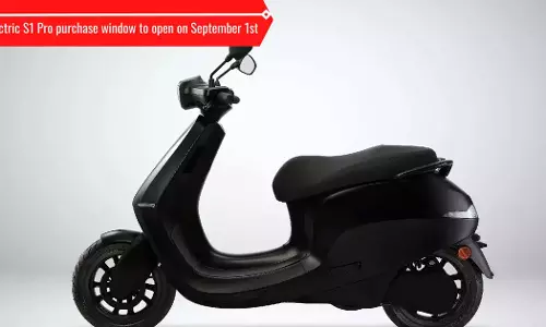ഒല ഇലക്ട്രിക് എസ് 1 പ്രോ വാങ്ങാം സെപ്തംബർ ഒന്ന് മുതൽ