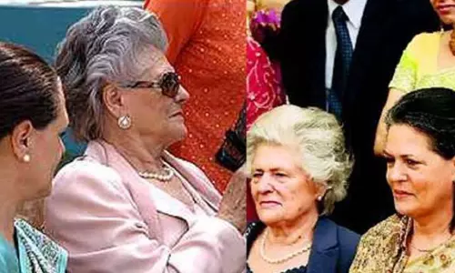 സോണിയ ഗാന്ധിയുടെ മാതാവ് അന്തരിച്ചു