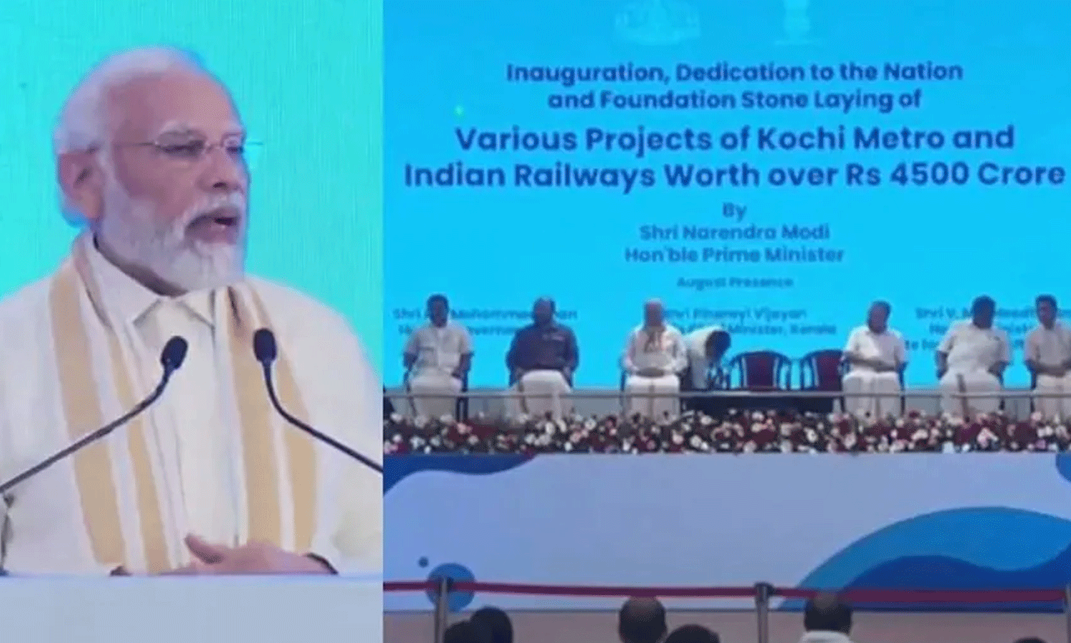 നഗരവികസനത്തിന് പുതിയ വെളിച്ചം: കൊച്ചി മെട്രോ രണ്ടാം ഘട്ടം ഉദ്ഘാടനം ചെയ്ത് പ്രധാനമന്ത്രി നഗരവികസനത്തിന് പുതിയ വെളിച്ചം: കൊച്ചി മെട്രോ രണ്ടാം ഘട്ടം ഉദ്ഘാടനം ചെയ്ത് പ്രധാനമന്ത്രി