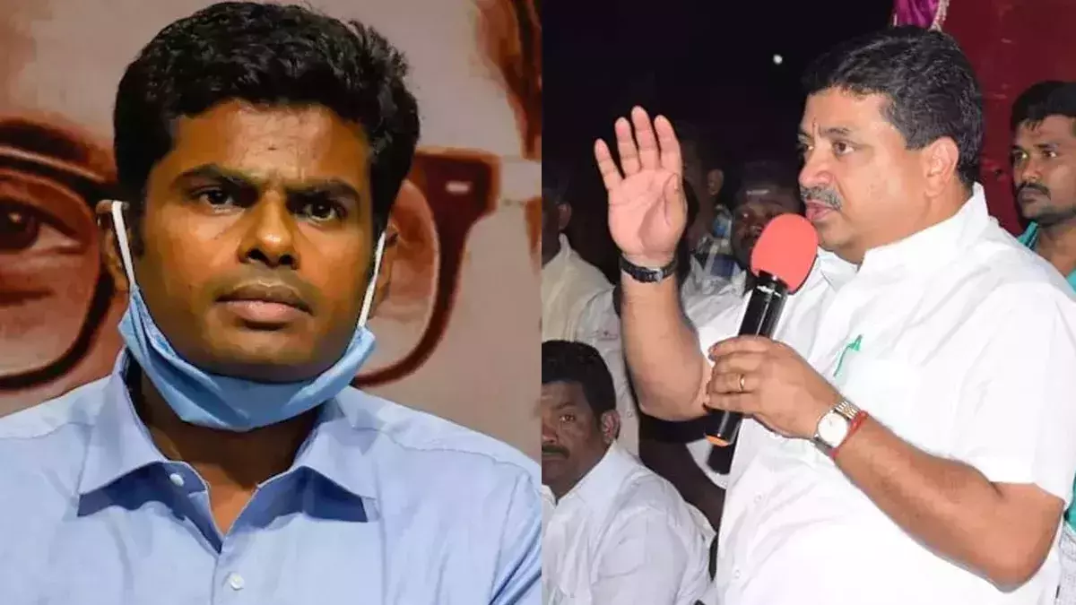 ഞാന്‍ യേശുക്രിസ്തുവല്ല; അടിച്ചാല്‍ തിരിച്ചടിക്കുമെന്ന് തമിഴ്നാട് മന്ത്രിയോട്  ബി.ജെ.പി പ്രസിഡന്‍റ്