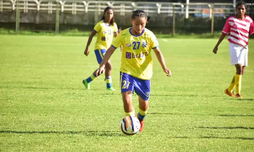 വനിതാ ലീഗിലും ബ്ലാസ്റ്റേഴ്സിന്‍റെ ഗോളടി മേളം; ജയം 13-1ന്