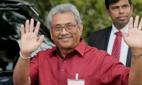 നാടുവിട്ട പ്രസിഡന്റ് മടങ്ങിയെത്തി; വൻ സുരക്ഷാ വലയത്തിൽ ശ്രീലങ്ക