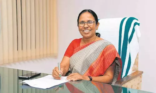 മുൻ ആരോഗ്യമന്ത്രി കെ.കെ ശൈലജയുടെ മാഗ്‌സെസെ അവാർഡ് സിപിഎം തടഞ്ഞു