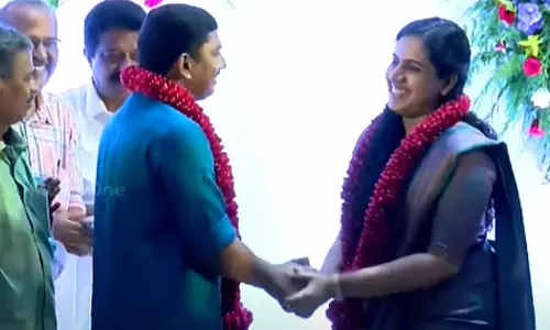 ആര്യ രാജേന്ദ്രനും സച്ചിന്‍ദേവും വിവാഹിതരായി