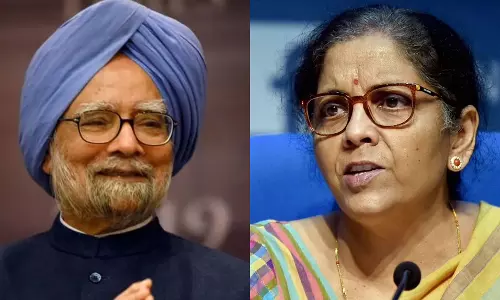 റേഷൻ കടയിൽ മോദിയുടെ ചിത്രം വേണമെന്ന് നിർമല; നിങ്ങൾ മൻമോഹനെ കണ്ടിട്ടുണ്ടോ എന്ന് സോഷ്യൽ മീഡിയ