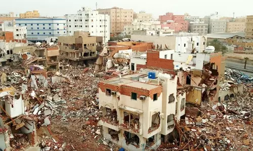 ഖുവൈസയിലെ ചേരികൾ പൊളിച്ചു നീക്കിത്തുടങ്ങി