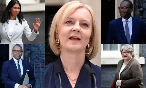 നാല് ഉന്നതപദവികൾ; ഒരു വെള്ളക്കാരൻ പോലുമില്ലാതെ ബ്രിട്ടീഷ് മന്ത്രിസഭ