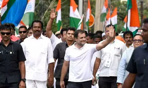 ഫ്‌ളക്‌സും കൊടി തോരണങ്ങളും; ഭാരത് ജോഡോ നിയമ ലംഘന  യാത്രയായെന്ന് ഹൈക്കോടതി