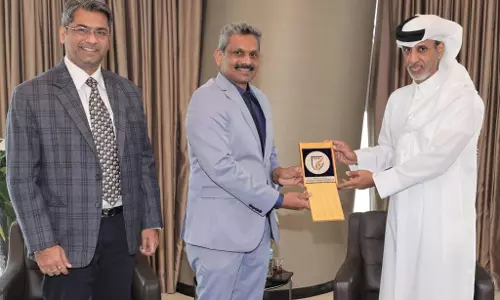 ഫുട്‌ബോളിൽ ഇന്ത്യ-ഖത്തർ സഹകരണം;   QFAയുമായി കരാറിൽ ഒപ്പുവെച്ചു