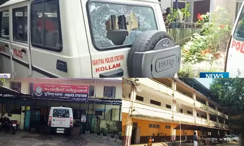 കൊല്ലം കോടതിയിൽ അഭിഭാഷകരും പൊലീസും ഏറ്റുമുട്ടി; എ.എസ്.ഐക്ക് പരിക്ക്