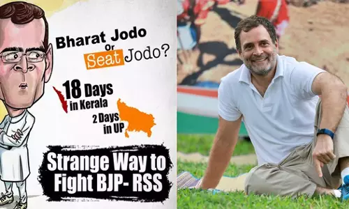 കേരളത്തില്‍ 18 ദിവസം, യു.പിയില്‍ 2 ദിവസം; ഭാരത് ജോഡോ യാത്രയെ പരിഹസിച്ച് സി.പി.എം