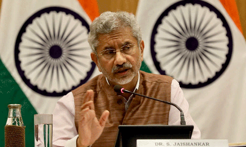 സൗദി സന്ദർശനത്തിന് ശേഷം വിദേശകാര്യമന്ത്രി ഡോ.എസ്.ജയശങ്കർ ഇന്ത്യയിലേക്ക് മടങ്ങി