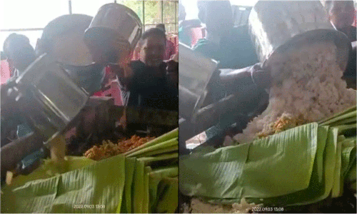 ഓണസദ്യ മാലിന്യത്തിലെറിഞ്ഞ സംഭവം: തൊഴിലാളികൾക്കെതിരായ നടപടി പിൻവലിച്ചു