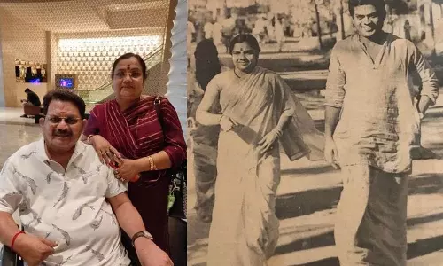 ഒരുമിച്ചുള്ള യാത്ര തുടങ്ങി ഇന്ന് 43 വർഷം; വിവാഹ വാർഷിക ദിനത്തിൽ പഴയ ഫോട്ടോ പങ്കുവെച്ച് ജഗതി