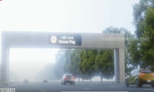 കാലാവസ്ഥാ മാറ്റത്തിന്റെ ഭാഗമായി വരും ദിവസങ്ങളിൽ യു.എ.ഇയിൽ മൂടൽമഞ്ഞിന് സാധ്യത