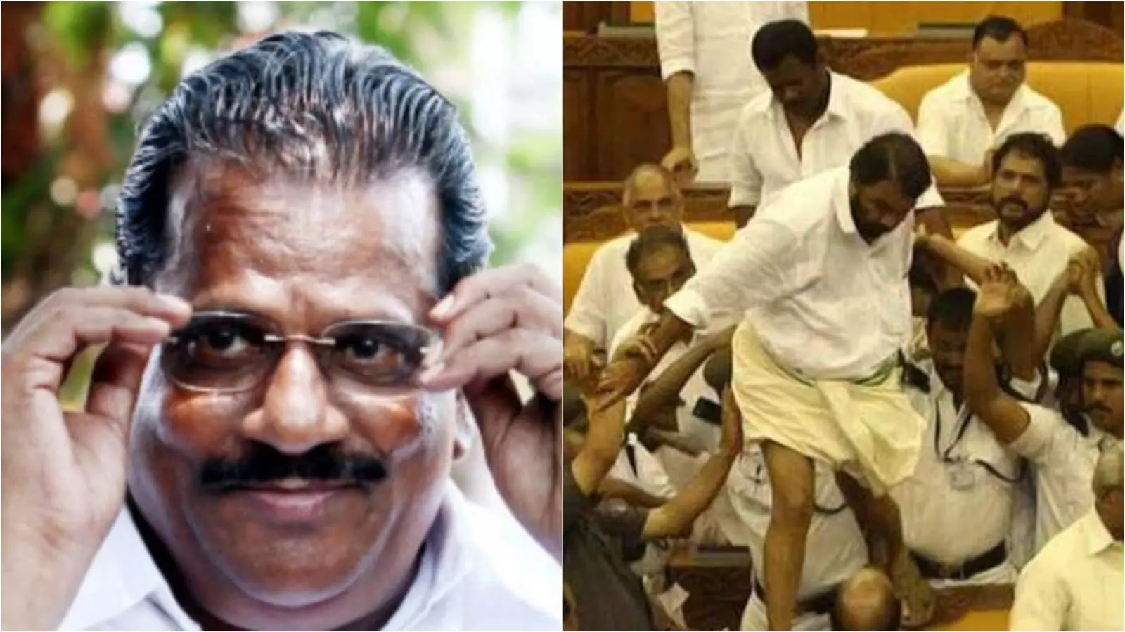 ശിവൻകുട്ടിയുടെ ബോധം പോയി, യുഡിഎഫ് എംഎൽഎമാര്‍ വനിതാ സാമാജികരെ കടന്നുപിടിച്ചു; കയ്യാങ്കളി തുടങ്ങിയത് യുഡിഎഫ് ആണെന്ന് ജയരാജൻ